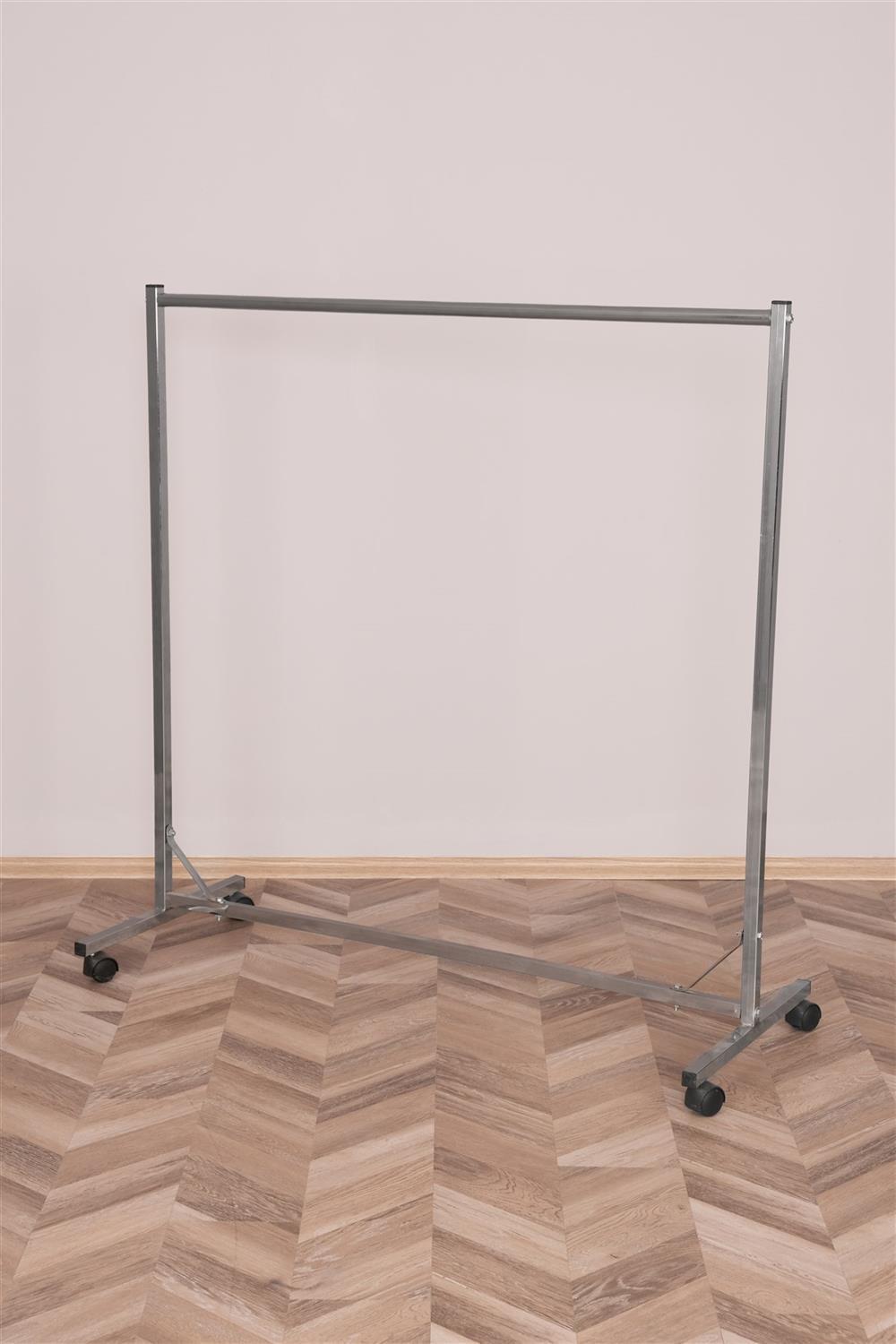 Sabit Askılık 120 Cm Krom Stand