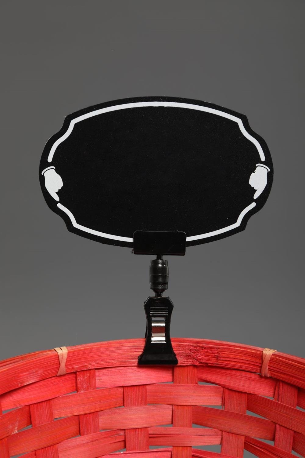 Se-464 Pvc Mandallı Etiketlik Elips
