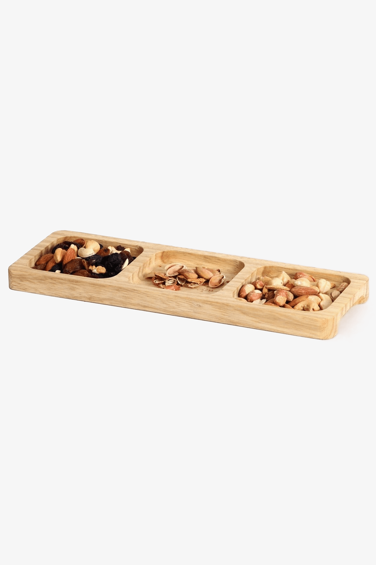 PETRES - Wooden Snack Bowl - Natural & Handcrafted wooden+BAS.001