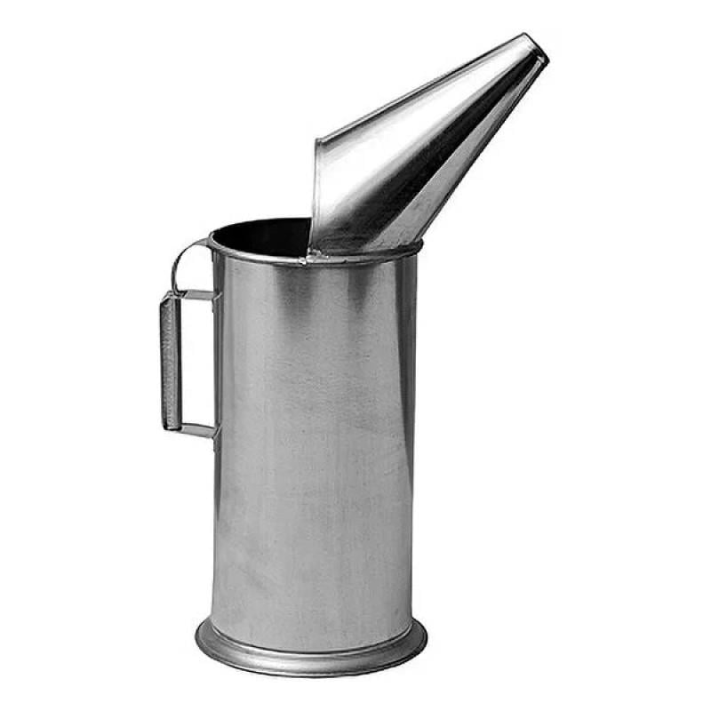 Erka Metal Galvaniz Yağdanlık 10 Lt. Huni Ağızlı Aktarma Kabı