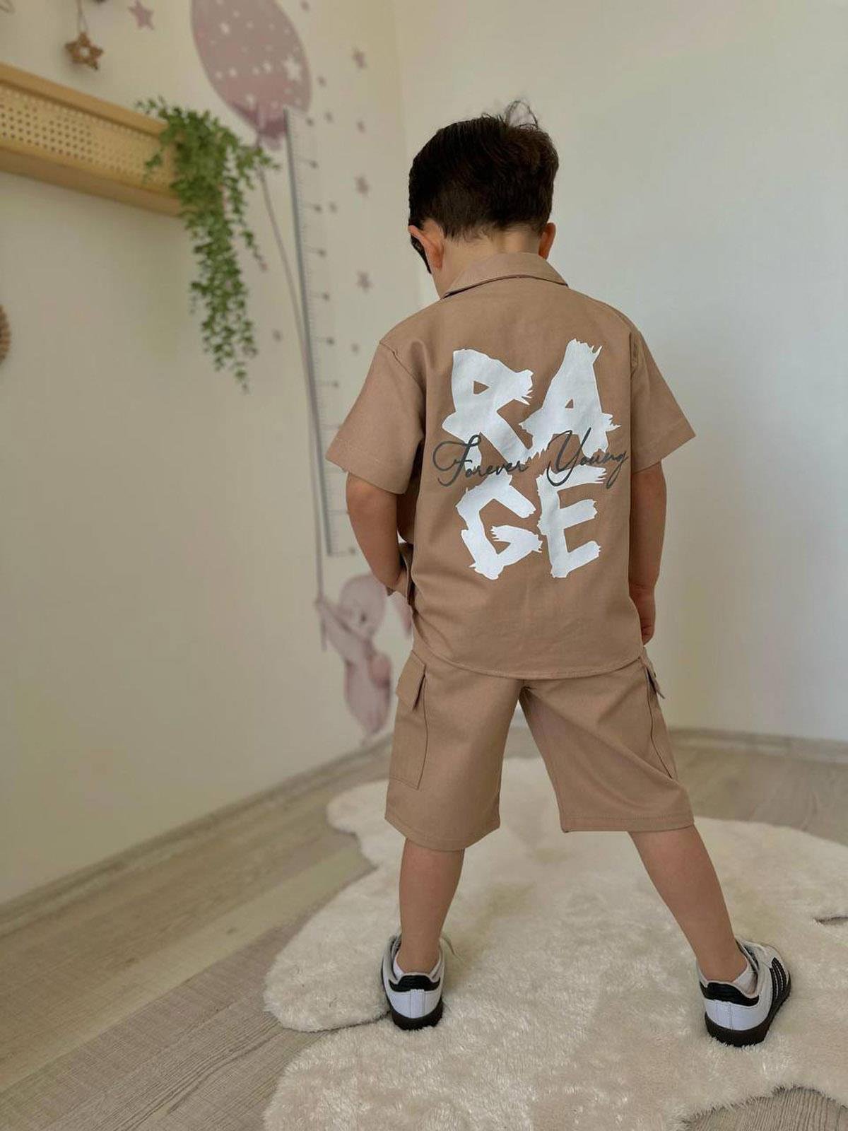 Gabardin Ra 3lü Takım (3-10 Yaş)