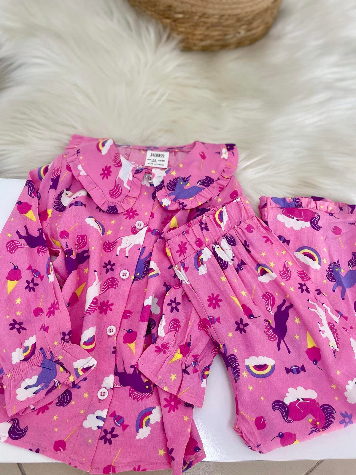 Kelebekli Pijama Takımı