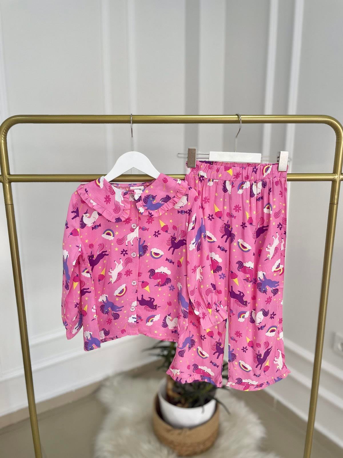 Kelebekli Pijama Takımı