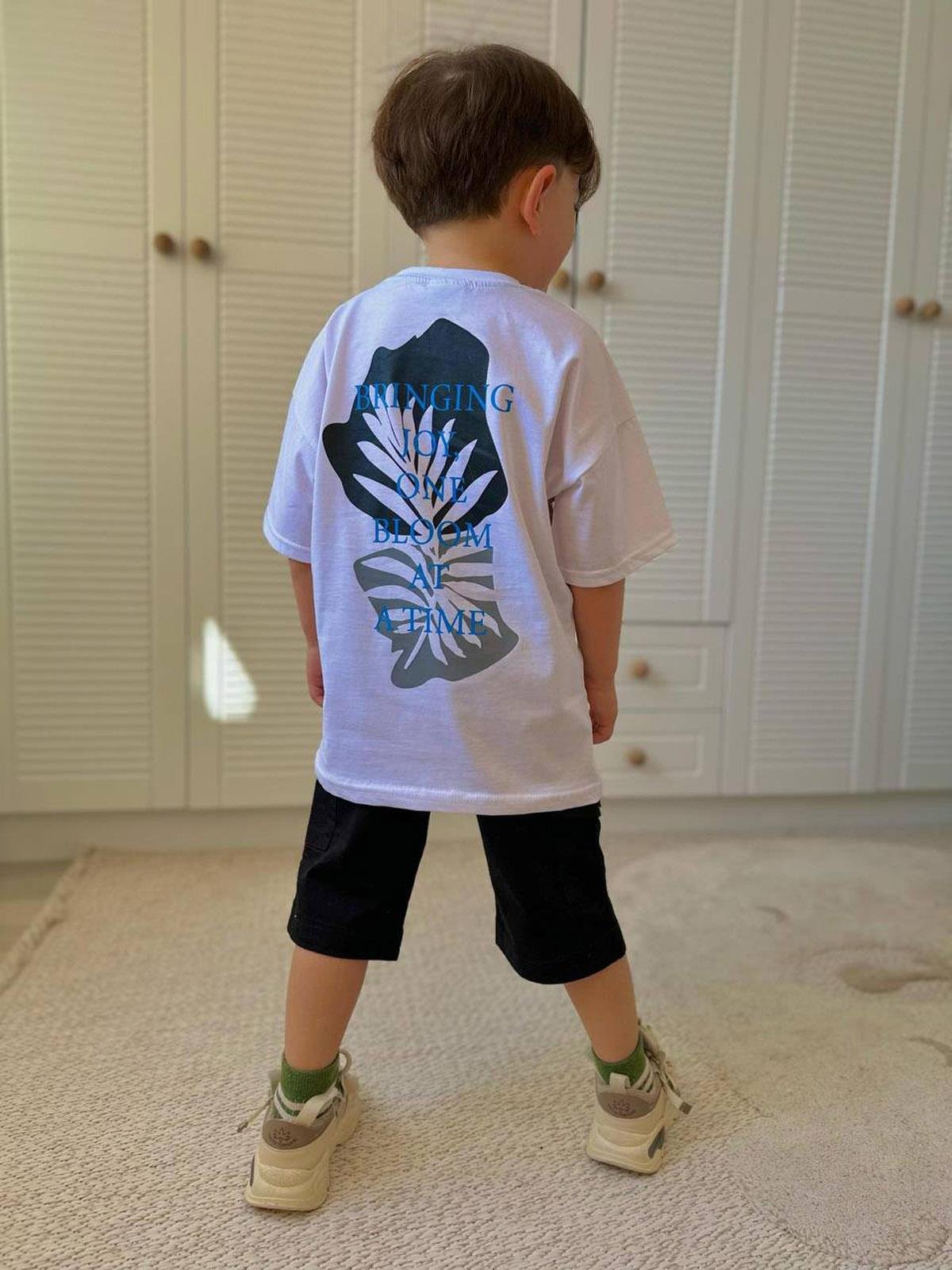 Tshirt Kargo Cepli Şort Takım (3-10 Yaş)