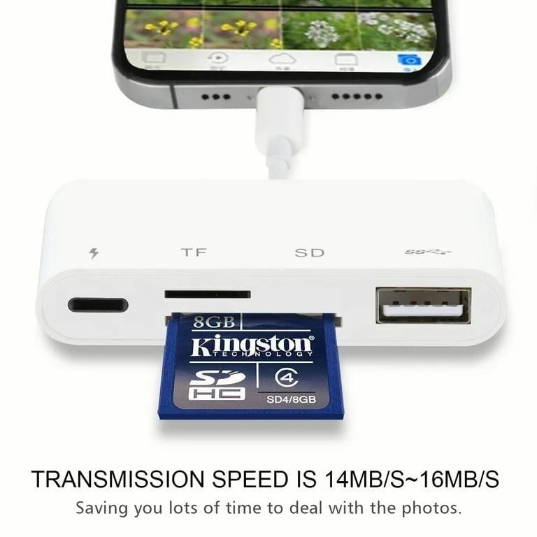 Lightning - USB - Type-C Kamera 4 in 1 