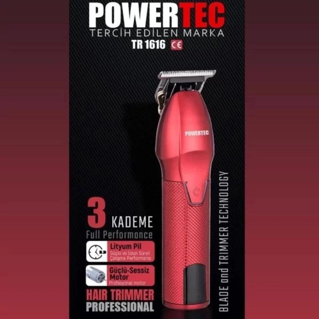POWERTEC TR-1616 SAKAL TRAŞ ENSE ÇİZİM 