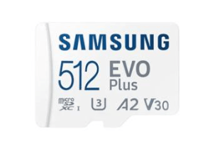 Samsung Evo 512GB Micro SD Kart 