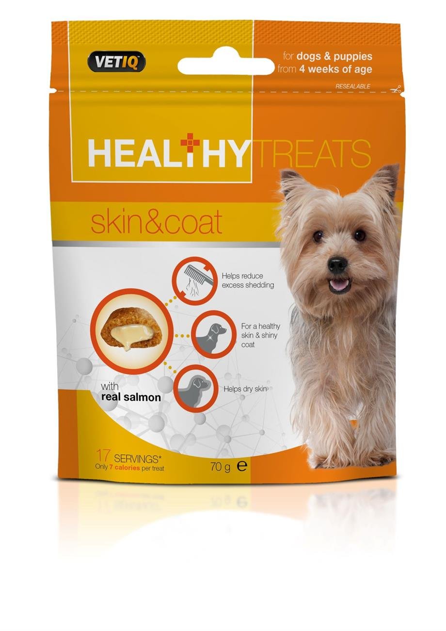 Healthy Treats Skin&Coat Real Salmon - Gerçek Somon Etli Deri&Tüy Destekleyici Köpek Ödülü