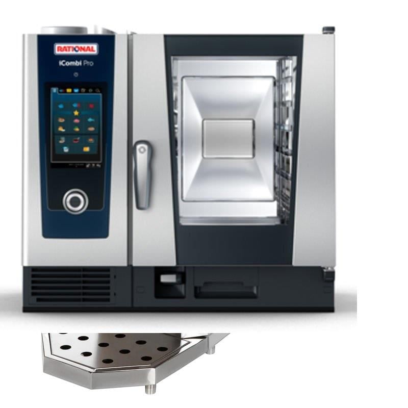 Rational iCombi Pro 6 Tepsili Gazlı Kombi Fırın, 6x1/1 ICP61G