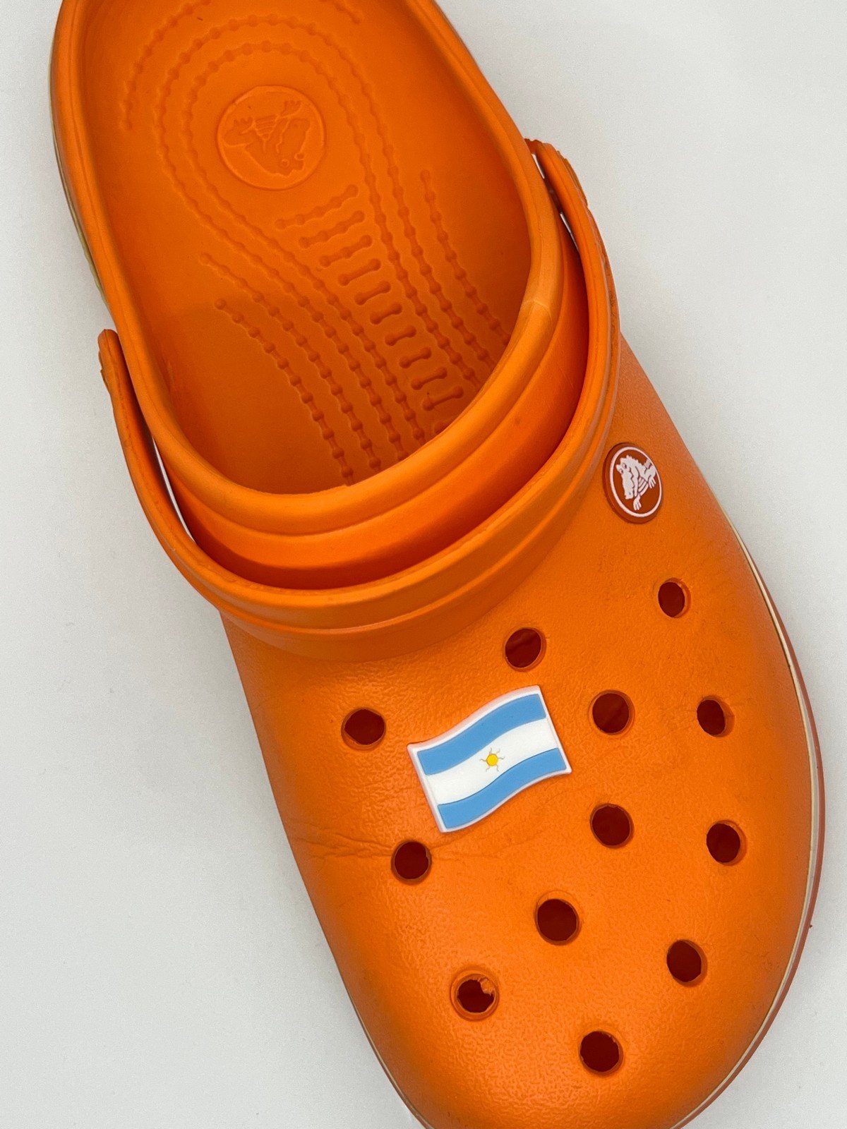 Arjantin Bayrak Temalı Temalı Jibbitz Crocs Terlik Süsü 