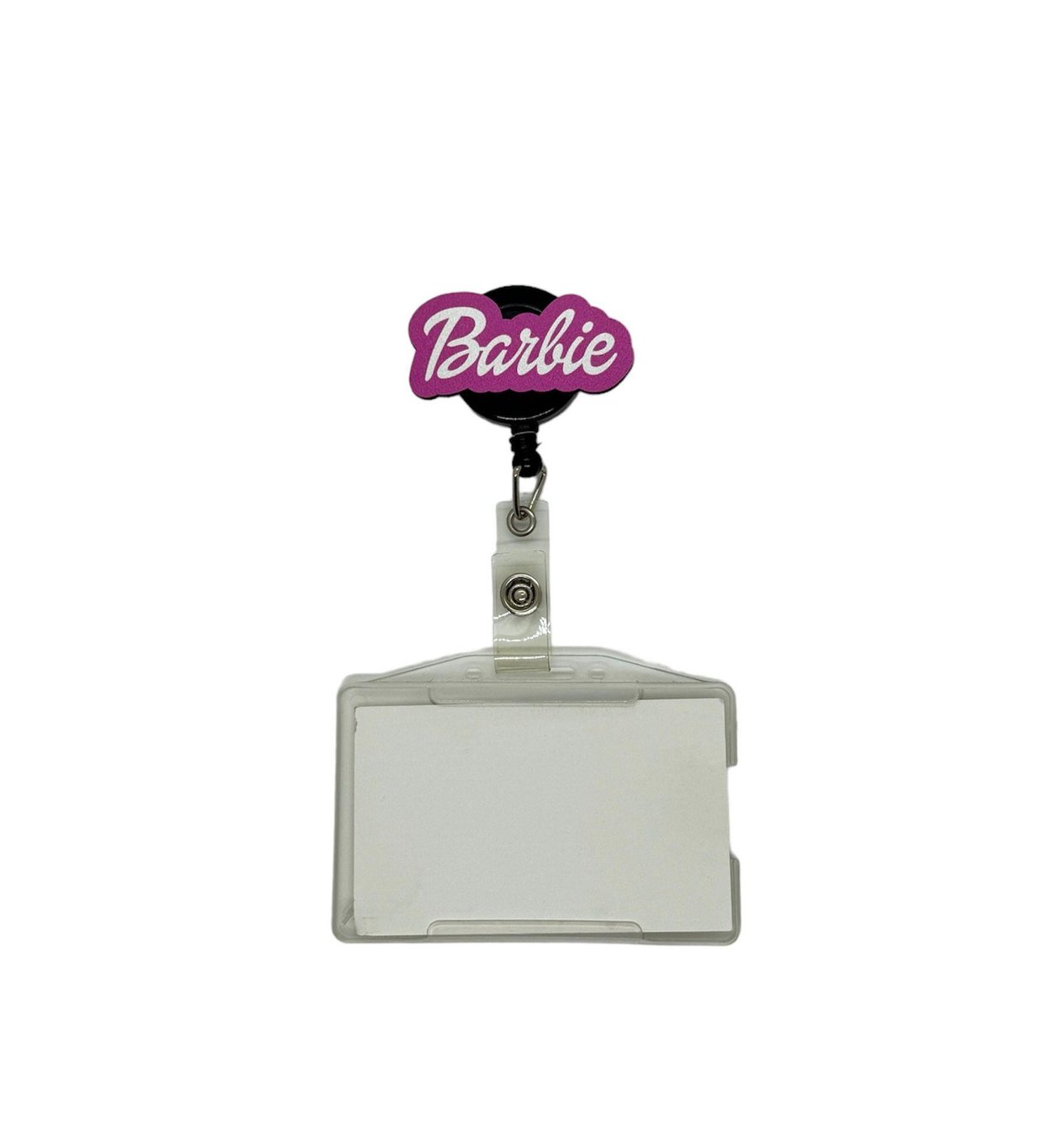 Barbie Temalı Yoyo Kartlık Yoyo Yaka Kartlığı