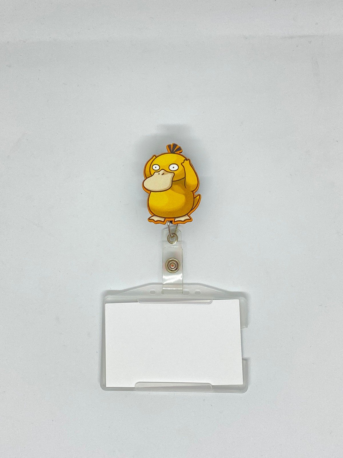 Pokemon Psyduck Temalı Yoyo Kartlık Yoyo Yaka Kartlığı