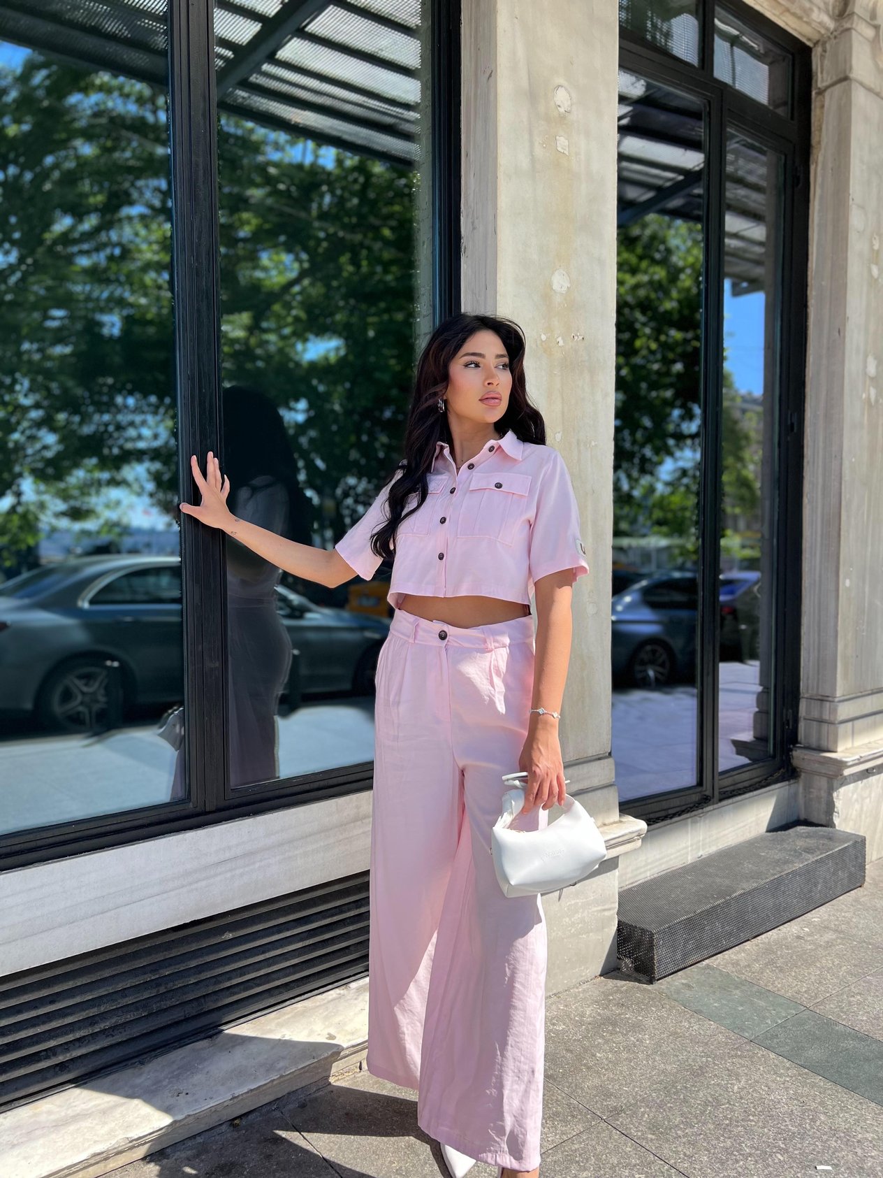 Tensel İkili Takım Pembe