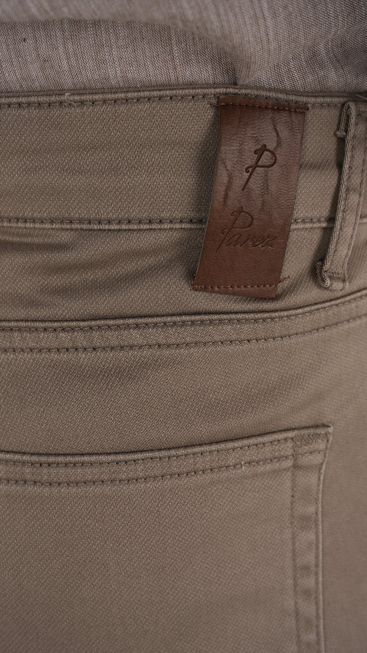 Erkek Denim Regular Rahat Kalıp Jeans Kot Cotton Pantolon - Bej