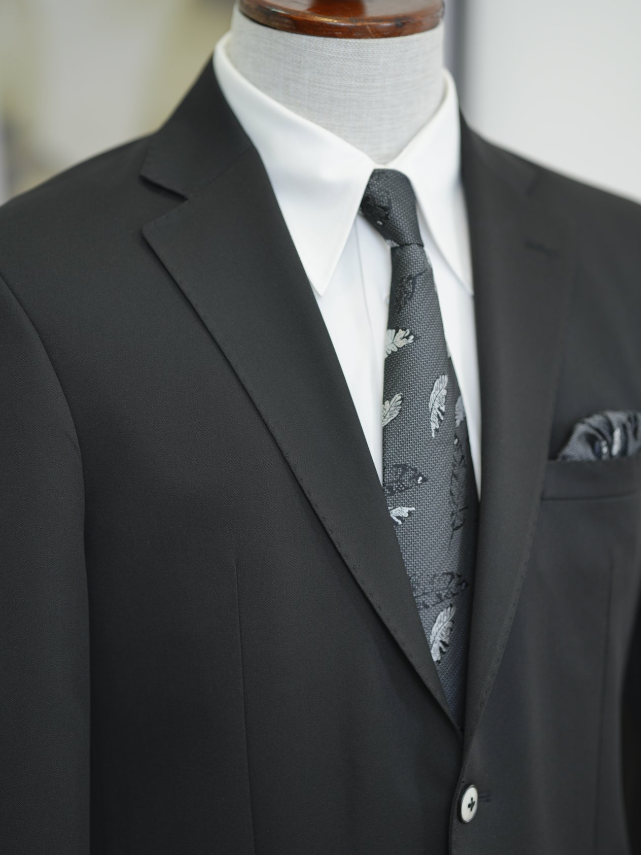Erkek Premium İtalyan Stil Slim Fit Erkek Punto Dikişli Torba Cepli Yarım Astarlı Ceket - Siyah