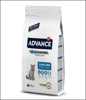 Advance Sterilized Kısırlaştırılmış Hindili Kedi Maması 1,5 Kg