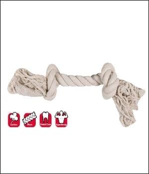 Karlıe 2 Düğümlü İp Small  22 Cm Beyaz
