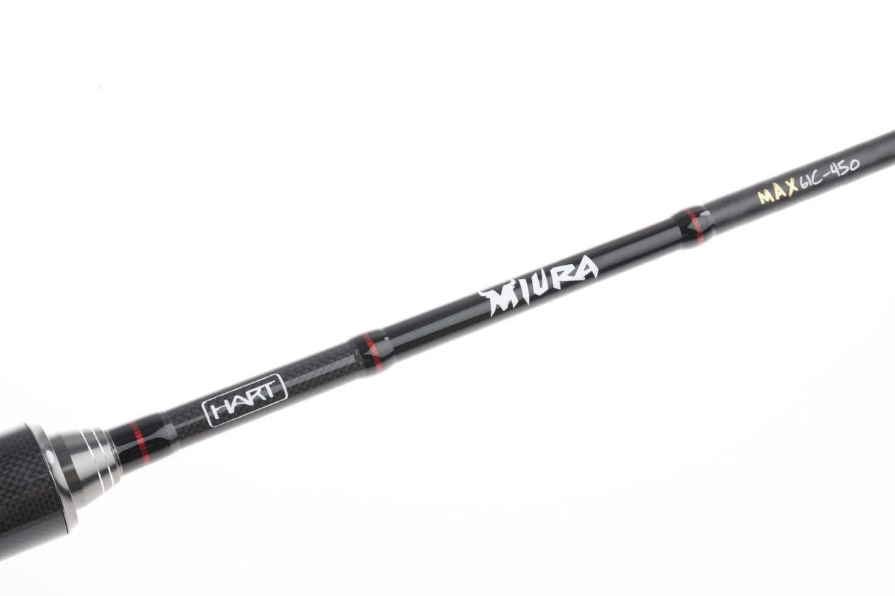 Hart Miura Max B5 185cm Drag Max 40Kg PE2-6 120/450g Slow Jig Kamışı