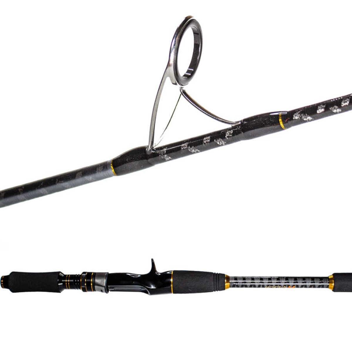 Ryuji Seawolf 1.80m 300-600gr 2P (Baitcast) Tetikli Jig Olta Kamışı