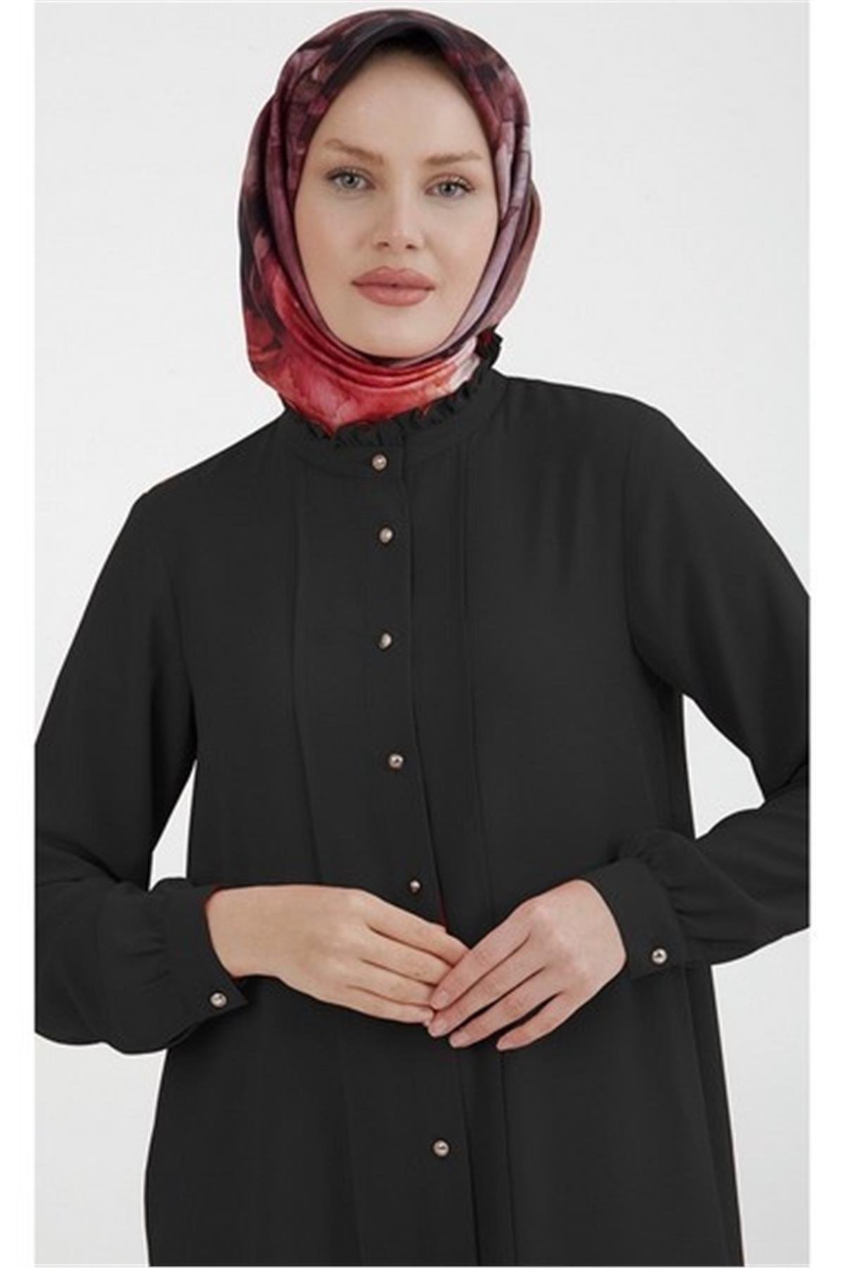 22YT449 Armine Trend Tunik Siyah