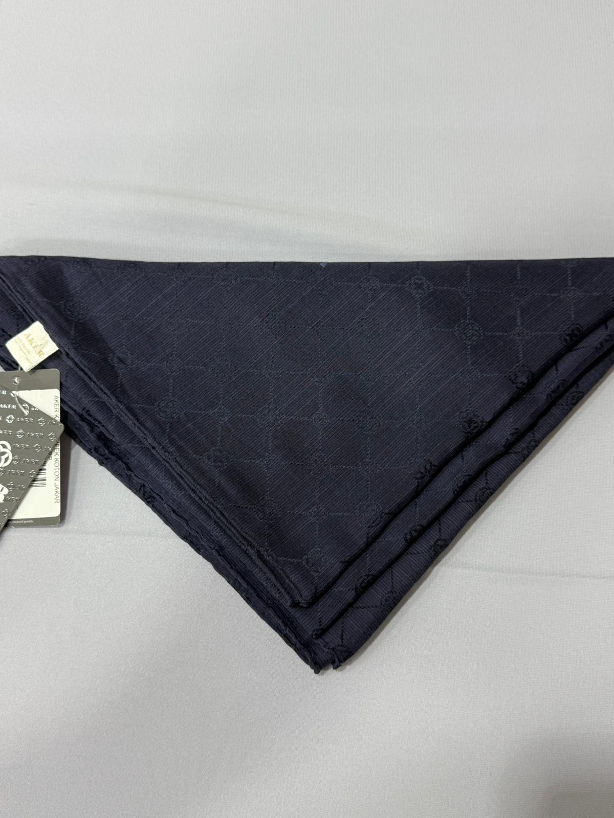 Aker Logolu İpek Koton Jakar Eşarp 7071798 - 921