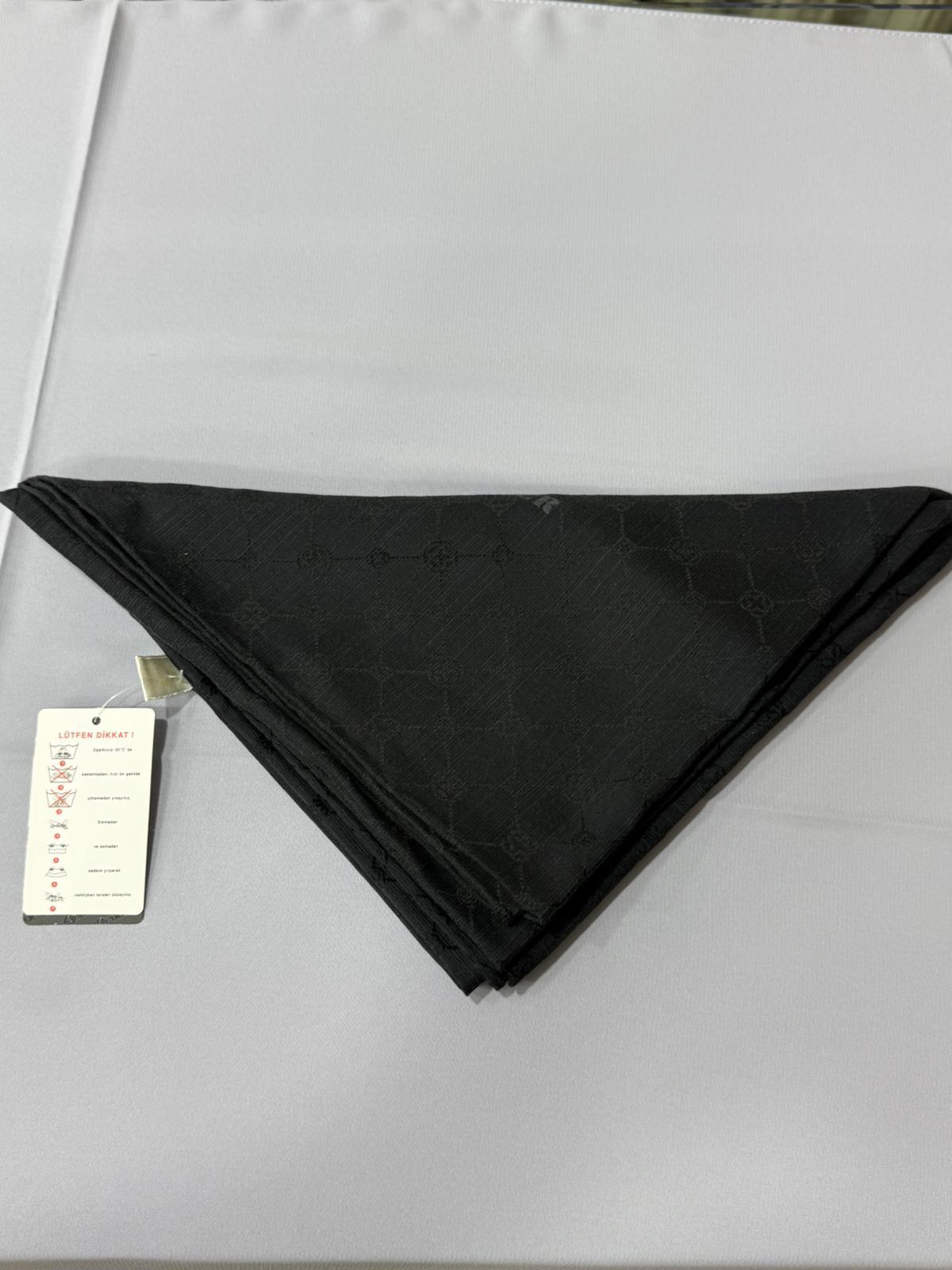 Aker Logolu İpek Koton Jakar Eşarp 7071798 - 911