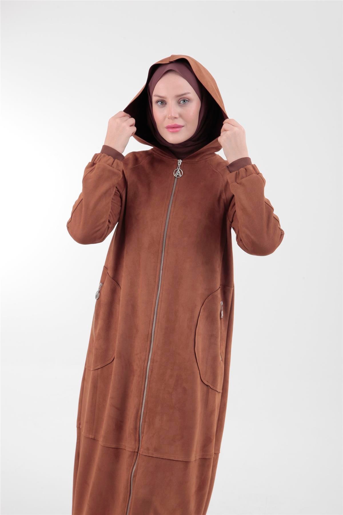 Armine Süet Kap 23KT513 Taba