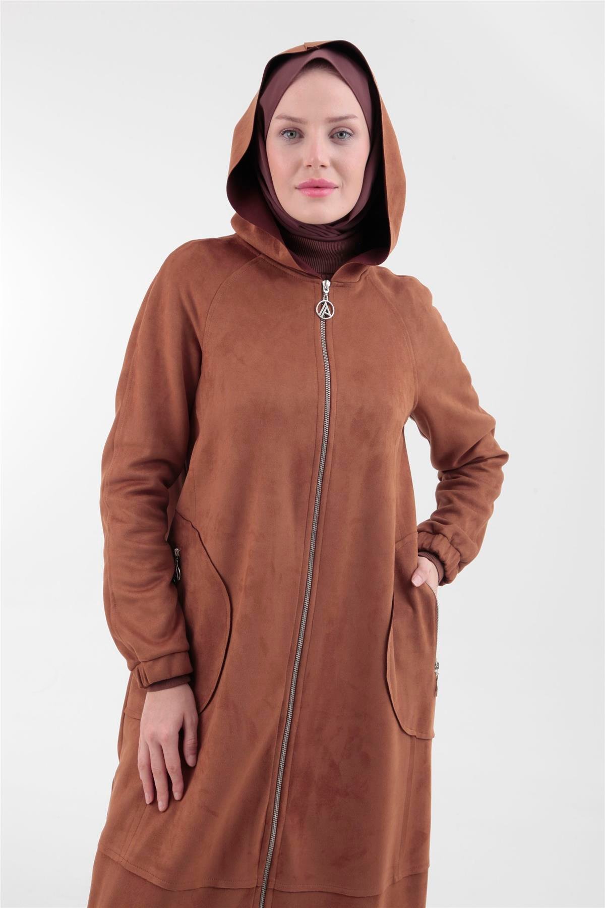 Armine Süet Kap 23KT513 Taba