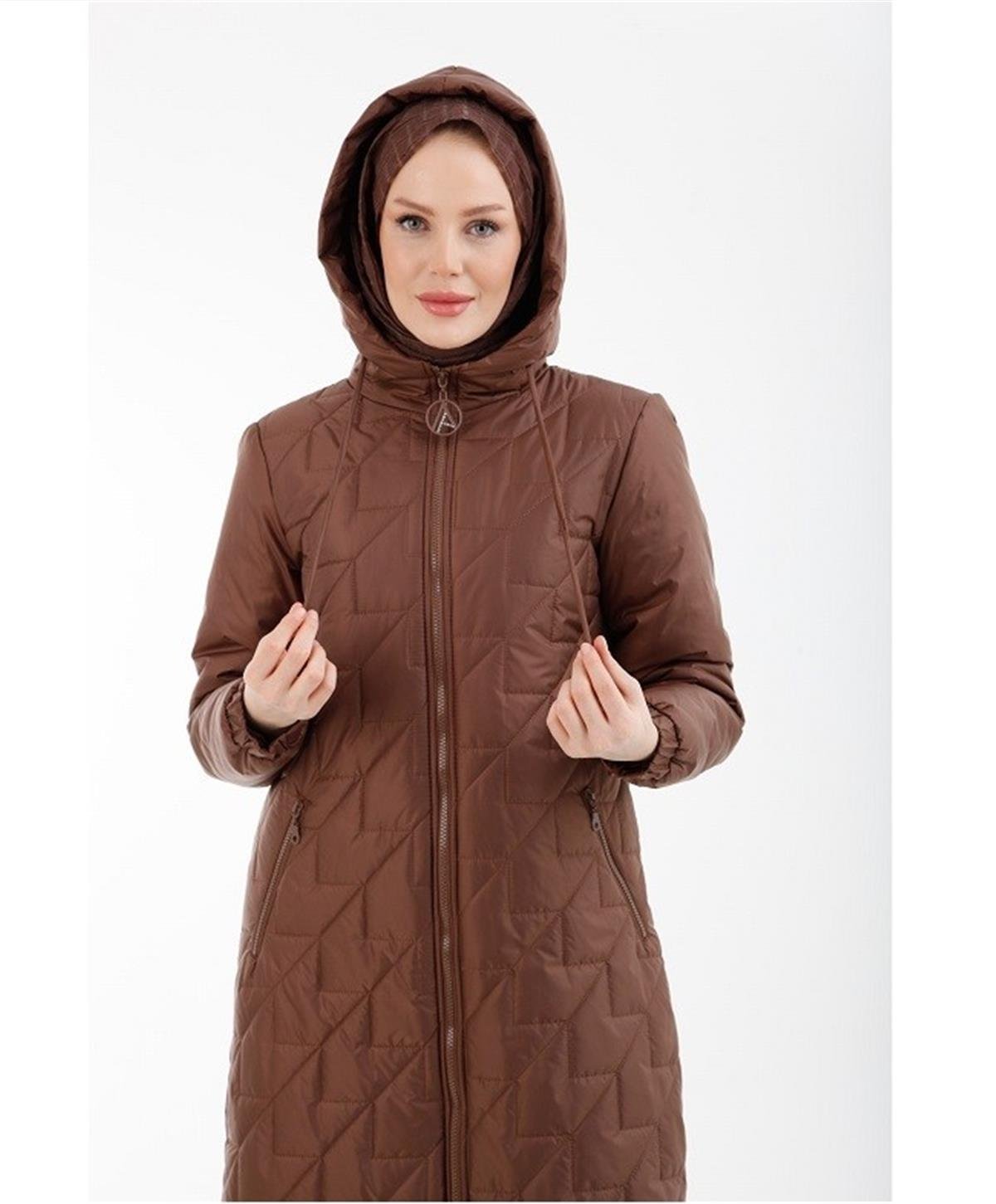 Armine Trend 22KT742 Kazayağı Kapitone Mont Taba
