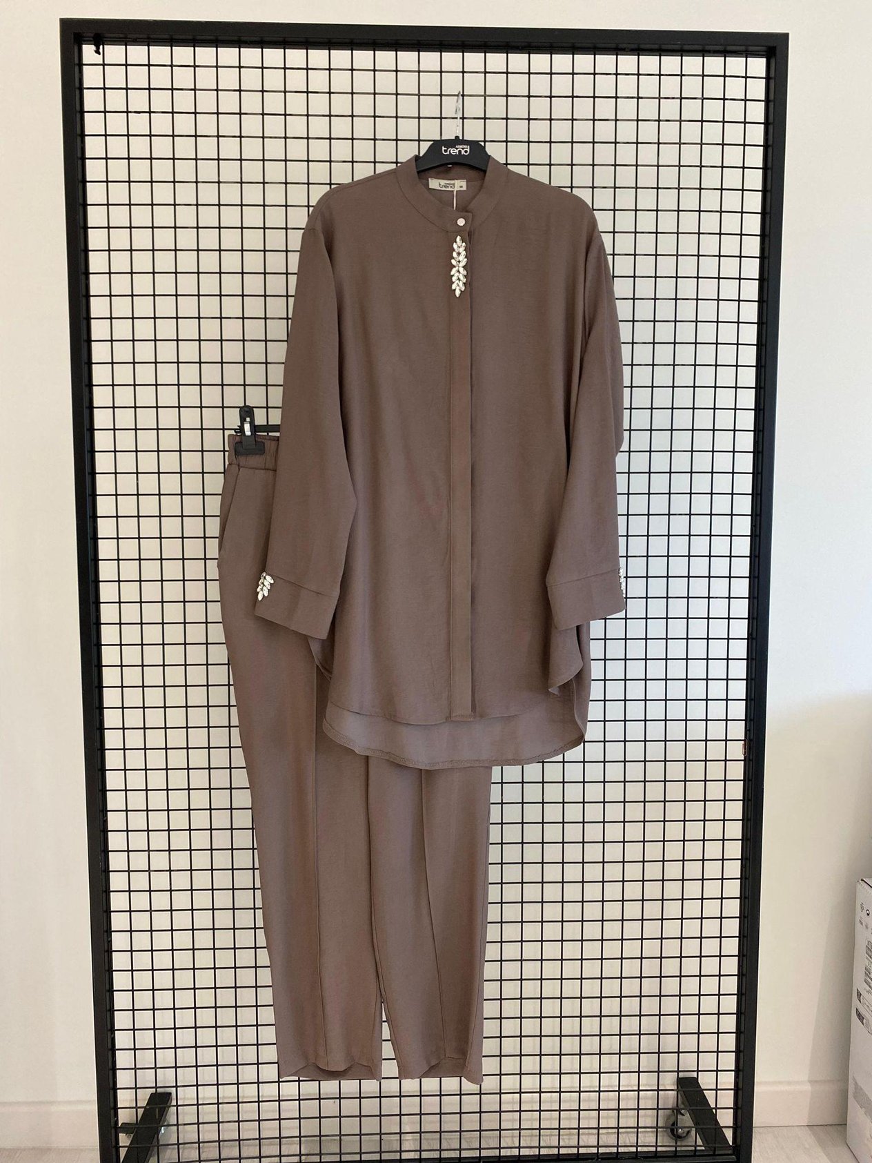 Armine TREND Asimetrik Kesim Bayan Takım Vizon 25YT6108