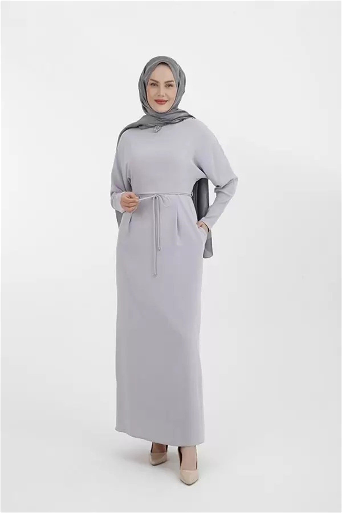 Armine Trend Elbise 22yt924 Gri
