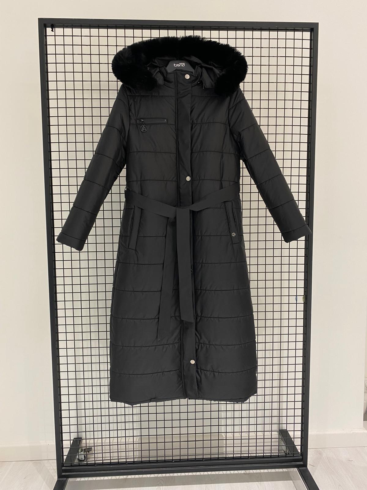 Armine TREND Kemerli Şişme Mont Siyah 24KTD741