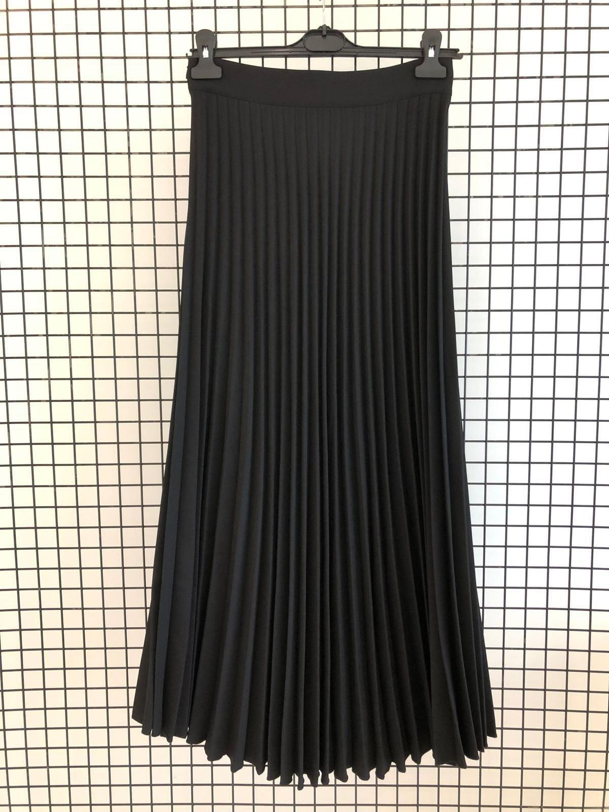 Armine TREND Pileli Etek Siyah 25KT102
