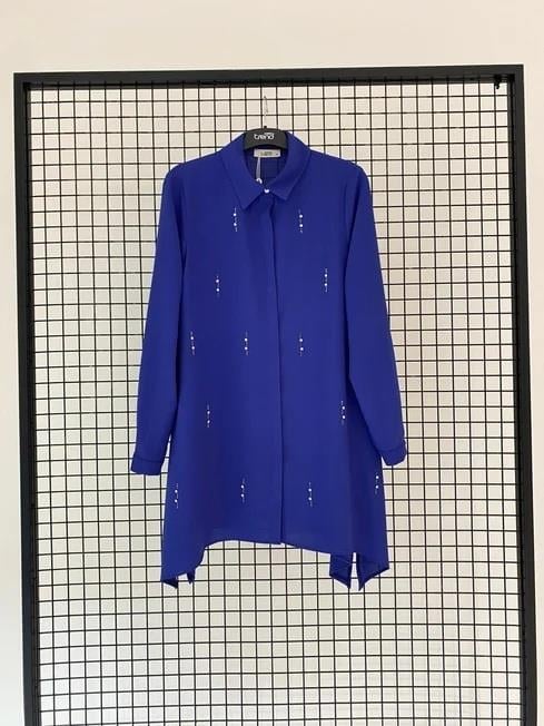 Armine TREND Taşlı Tunik 25YT404 Morcivert