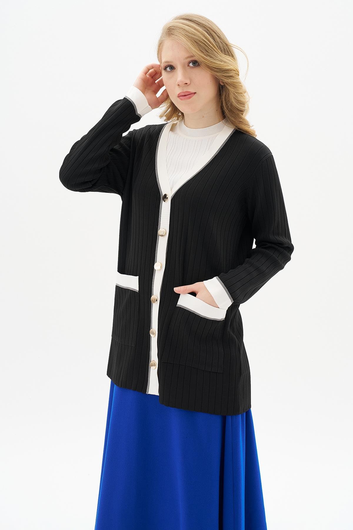 Armine Trend Triko Hırka Kemik 24KTD500