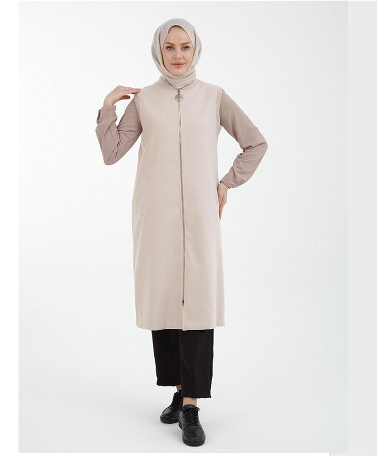 Armine Trend Yelek 22KT527 Taş