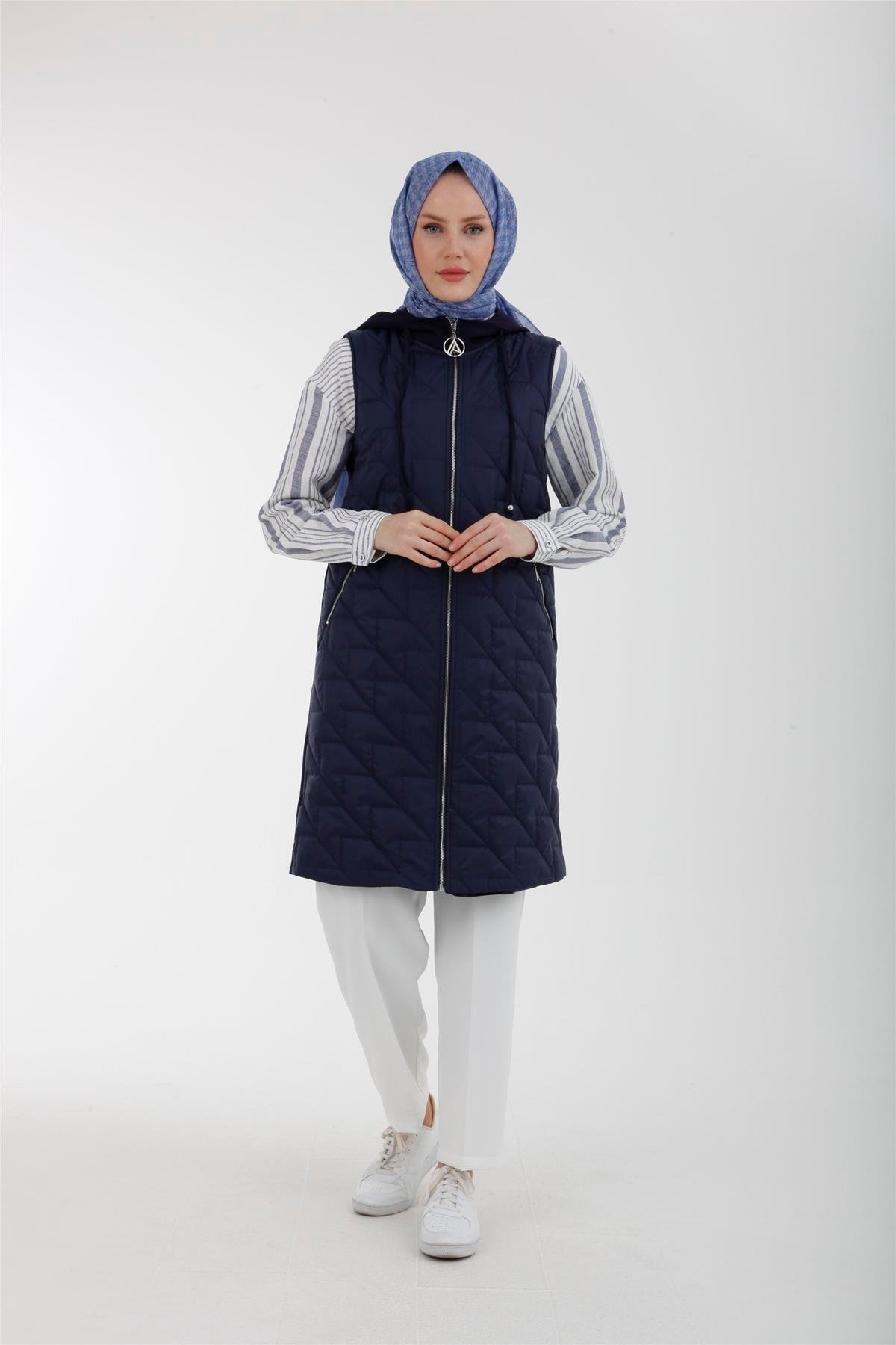 Armine Trend Yelek 23YT521 Lacivert