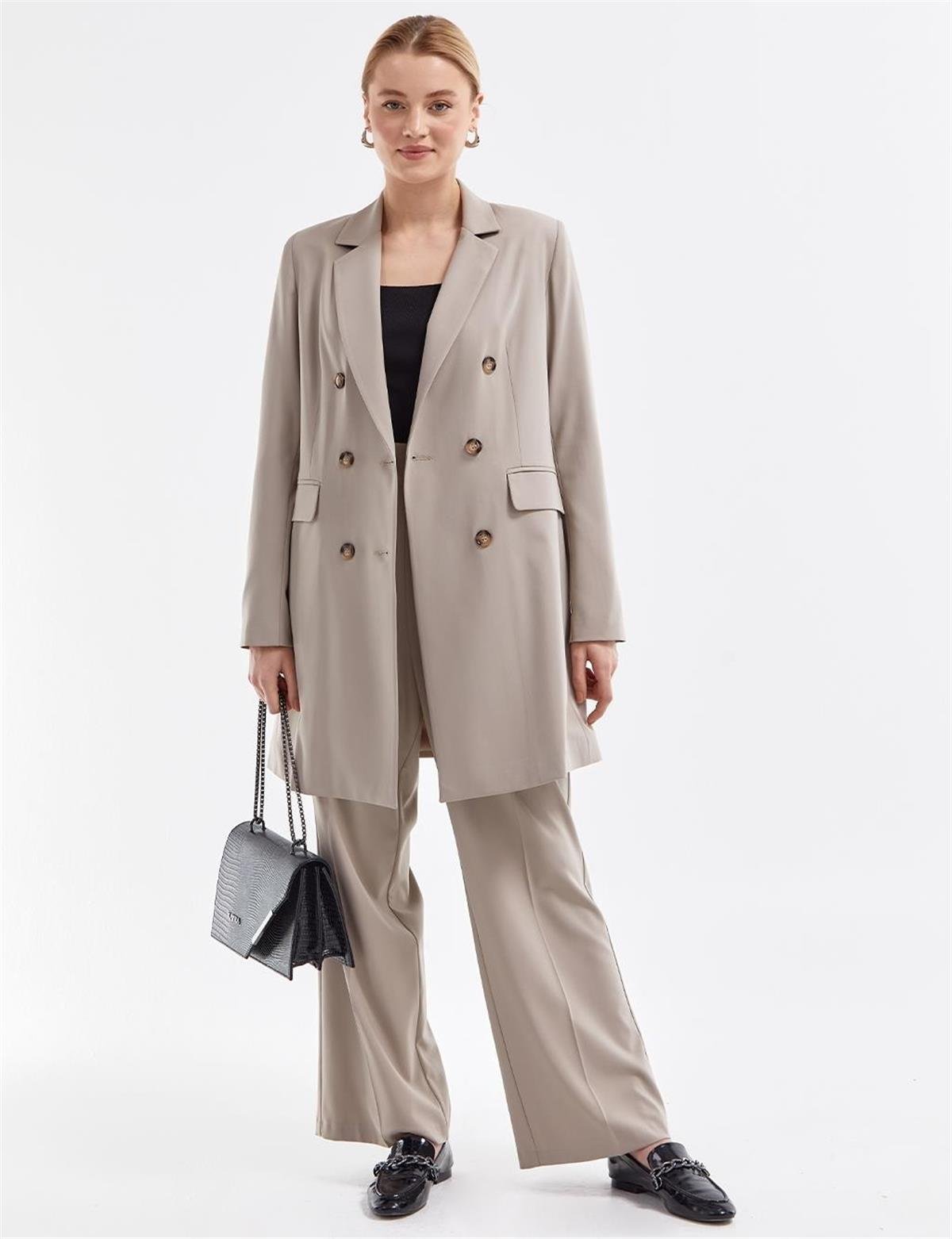 KAYRA Basic Blazer Ceket KA-SZ-13501 Kil