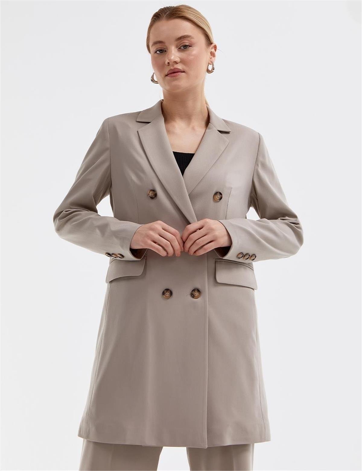 KAYRA Basic Blazer Ceket KA-SZ-13501 Kil