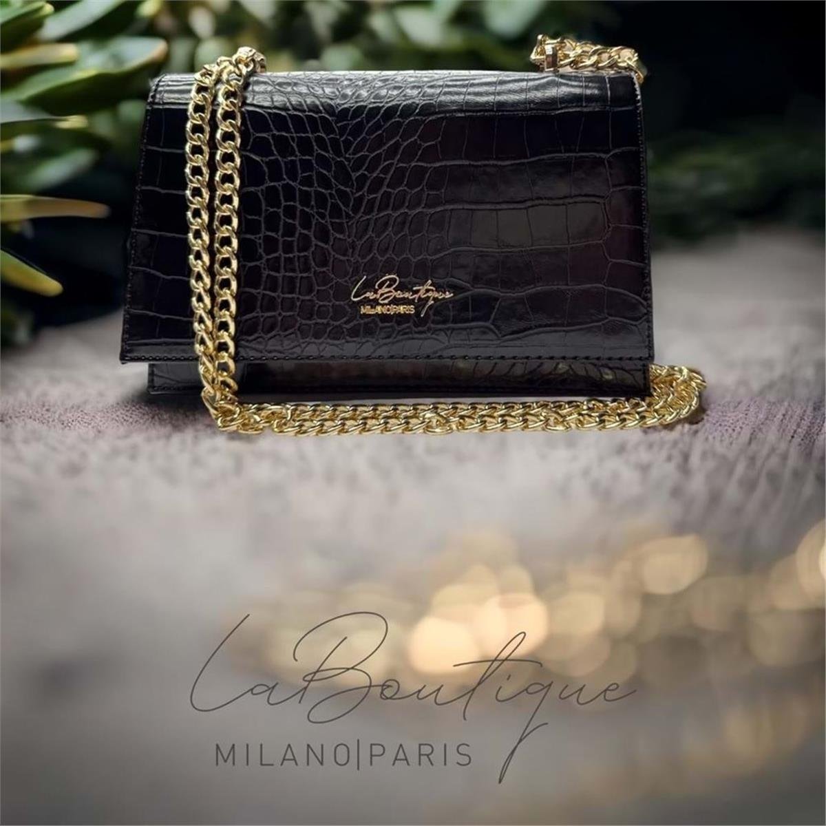 La Boutique 7059  Kroko Çanta Standart