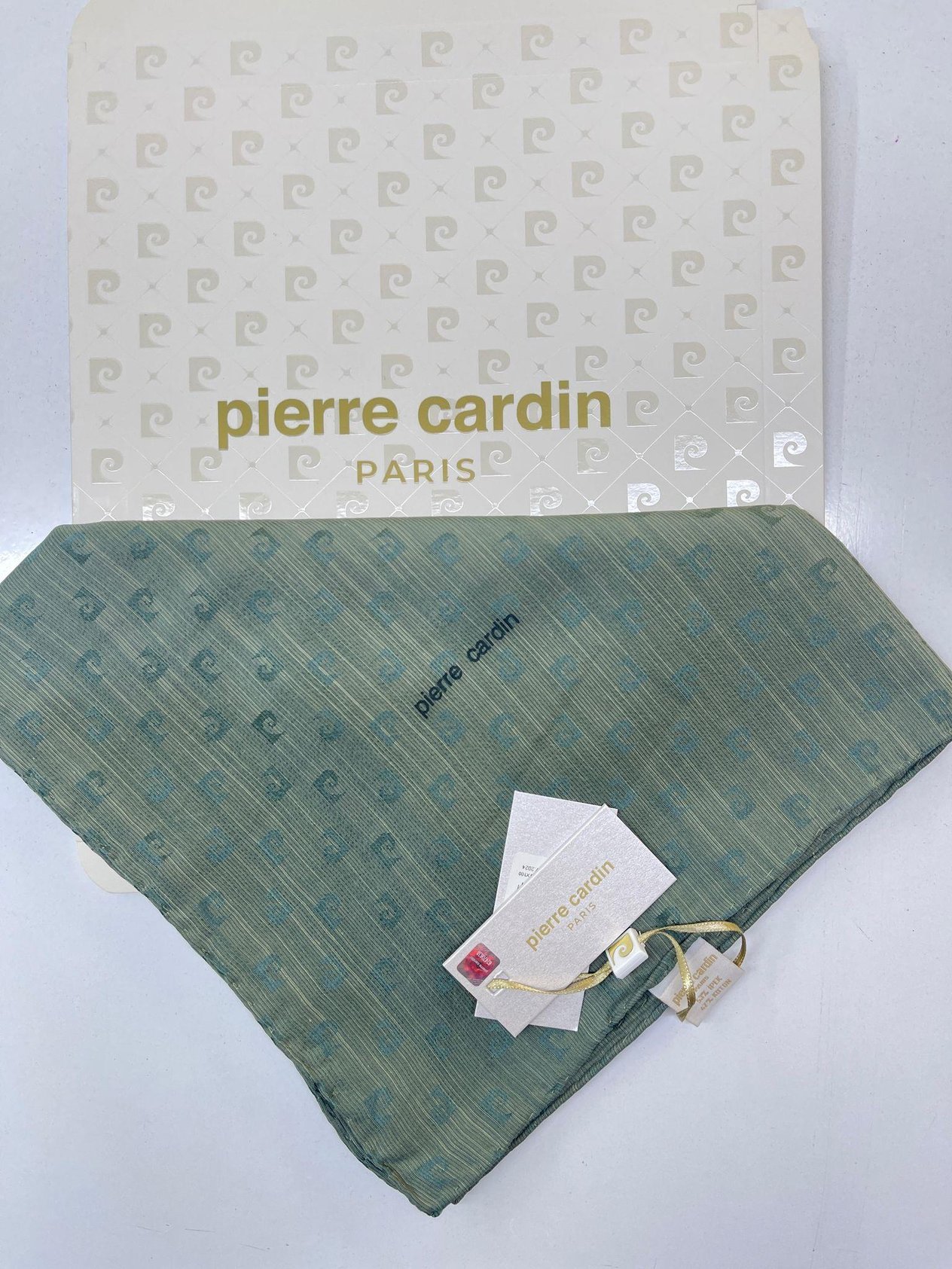 Pierre Cardin Logolu İpek Koton Jakar Eşarp 8933984 - 955