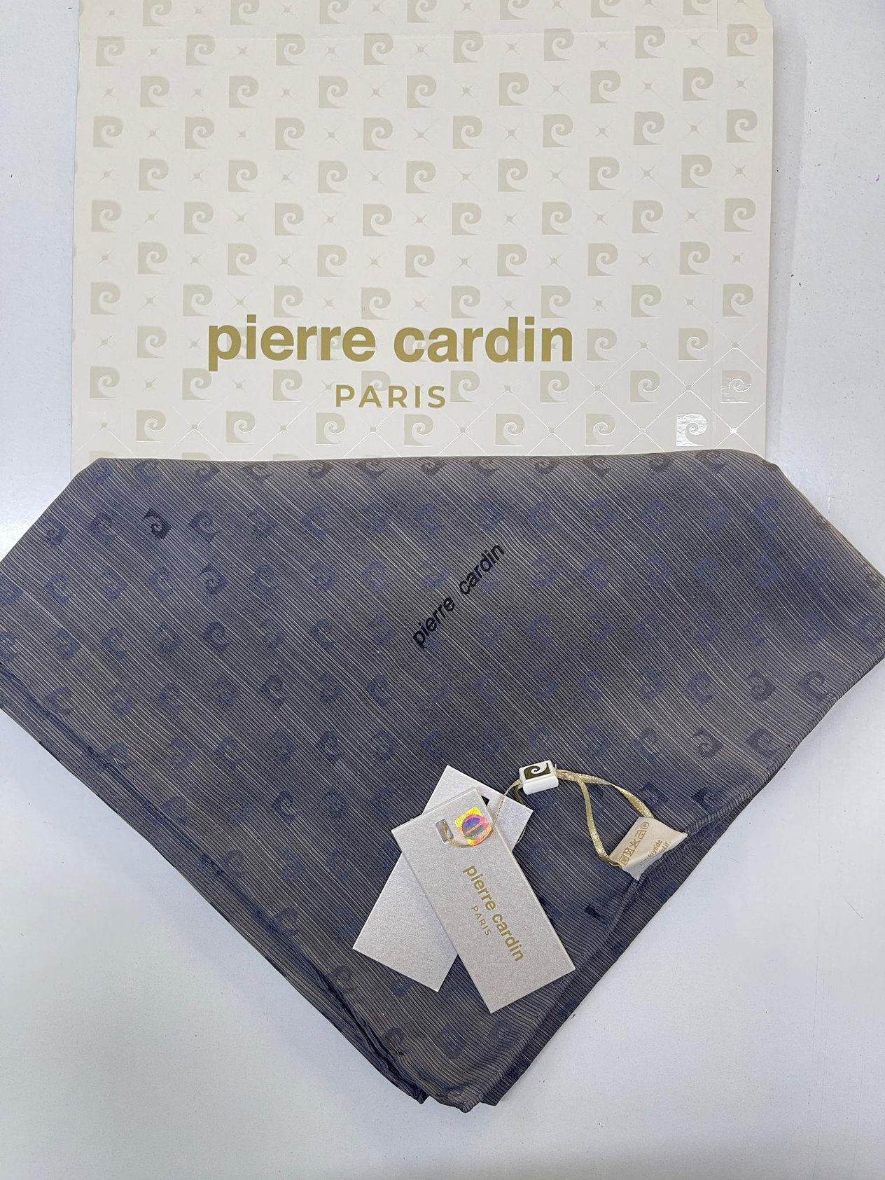 Pierre Cardin Logolu İpek Koton Jakar Eşarp 8933984 - 974