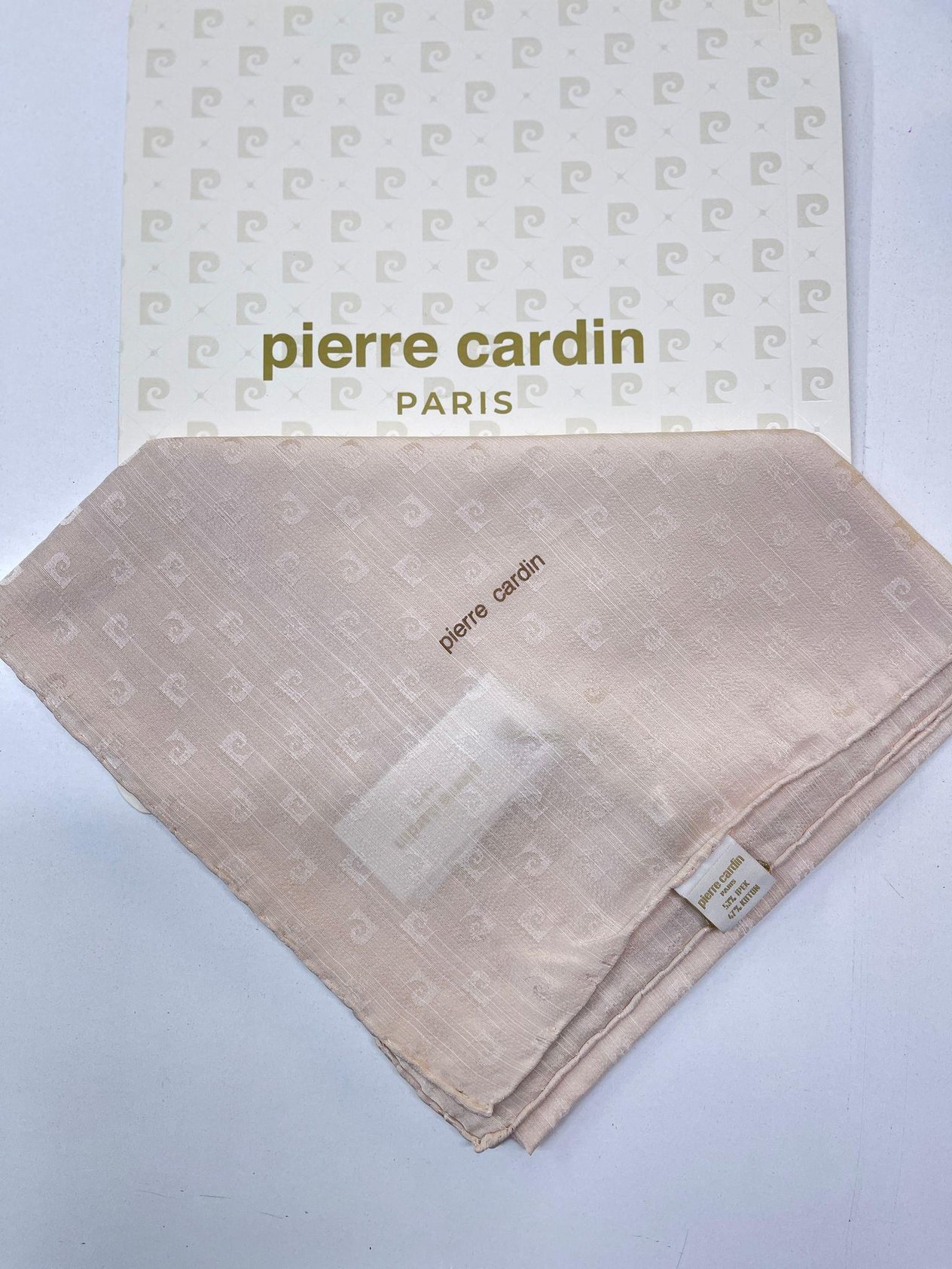 Pierre Cardin Logolu İpek Koton Jakar Eşarp 8933984 - 964