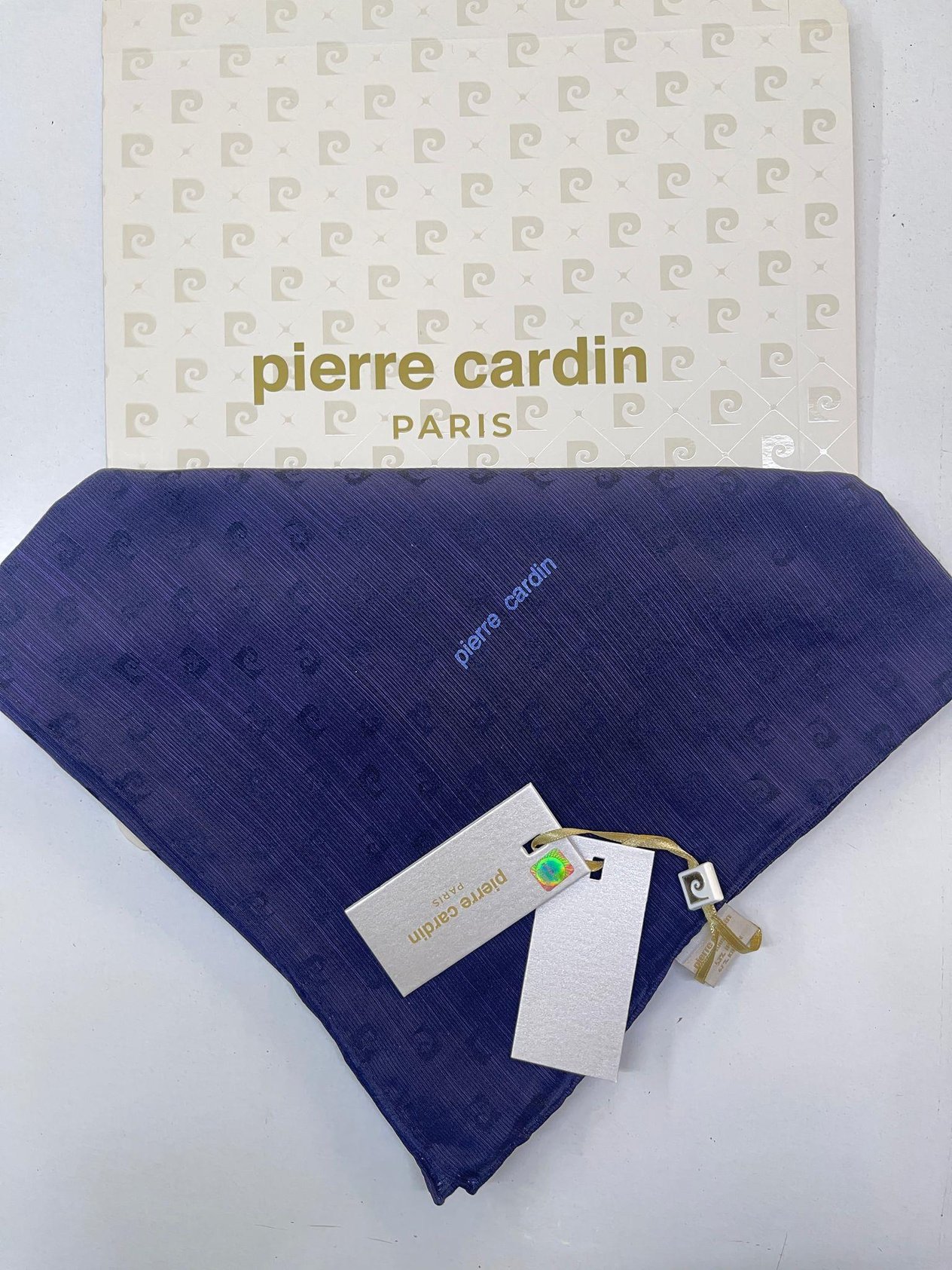 Pierre Cardin Logolu İpek Koton Jakar Eşarp 8933984 - 921