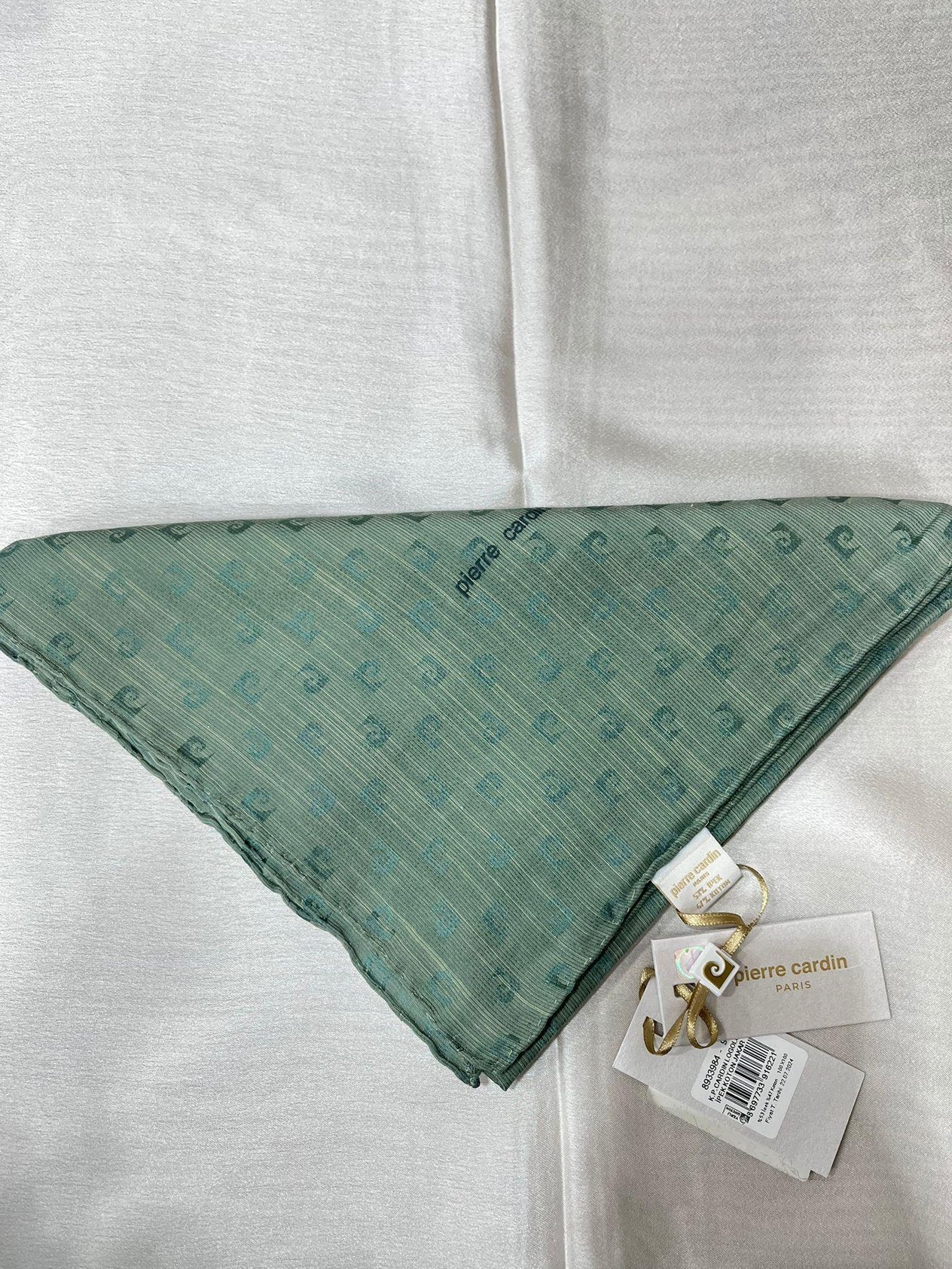 Pierre Cardin Logolu İpek Koton Jakar Eşarp 8933984 - 955