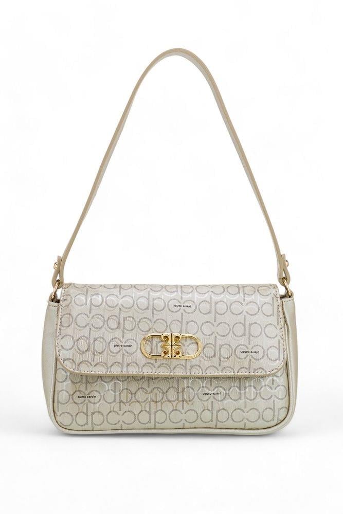 Pierre Cardin Monogram Dore Kadın Omuz Çantası Altın 05PC24Y509-PMN A