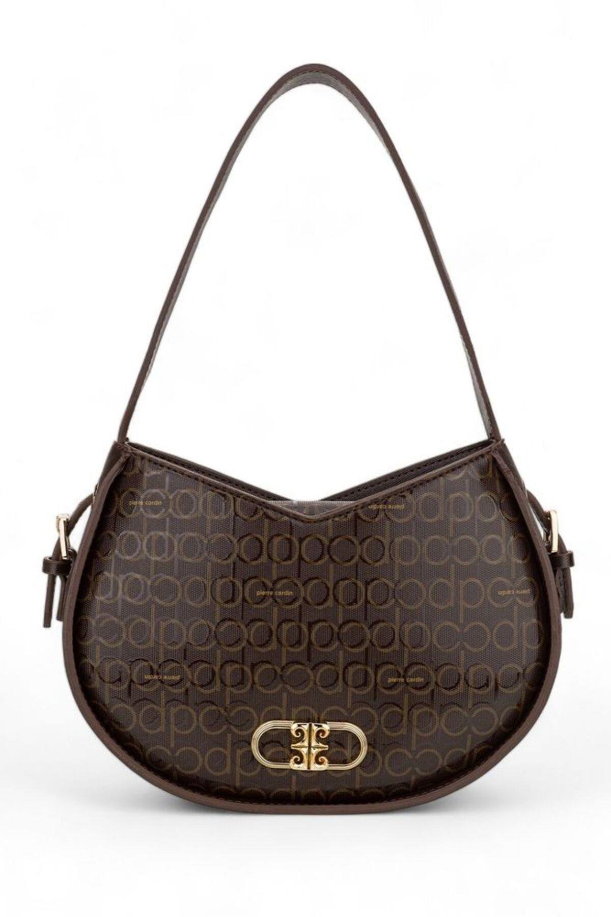 Pierre Cardin Monogram Siyah Kadın Omuz Çantası 05PC24Y536-PMN KH