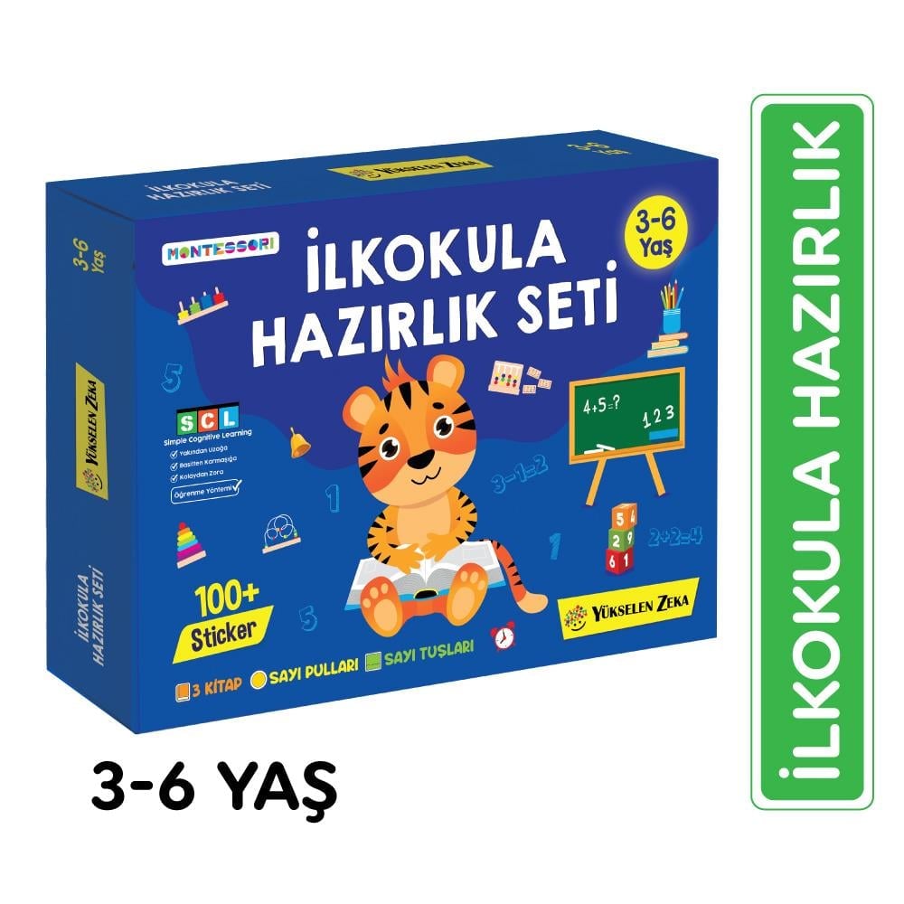 3-6 Yaş İlkokula Hazırlık Seti