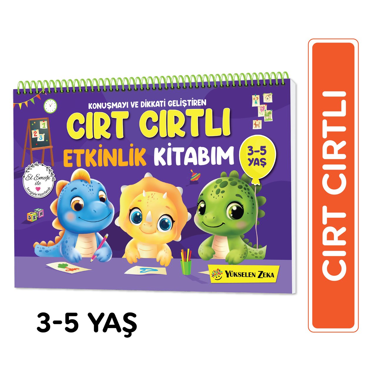 Cırt Cırtlı Etkinlik Kitabım 3-5 yaş