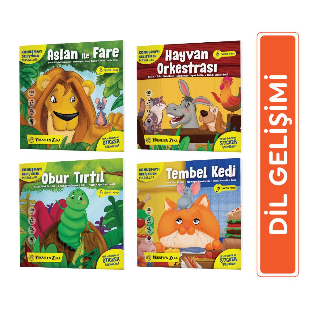 Konuşmayı Geliştiren Şarkılı Masallar Serisi